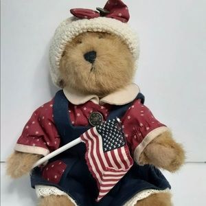 Boyds Bears BAILEY 8” Americana Patriotic Bear